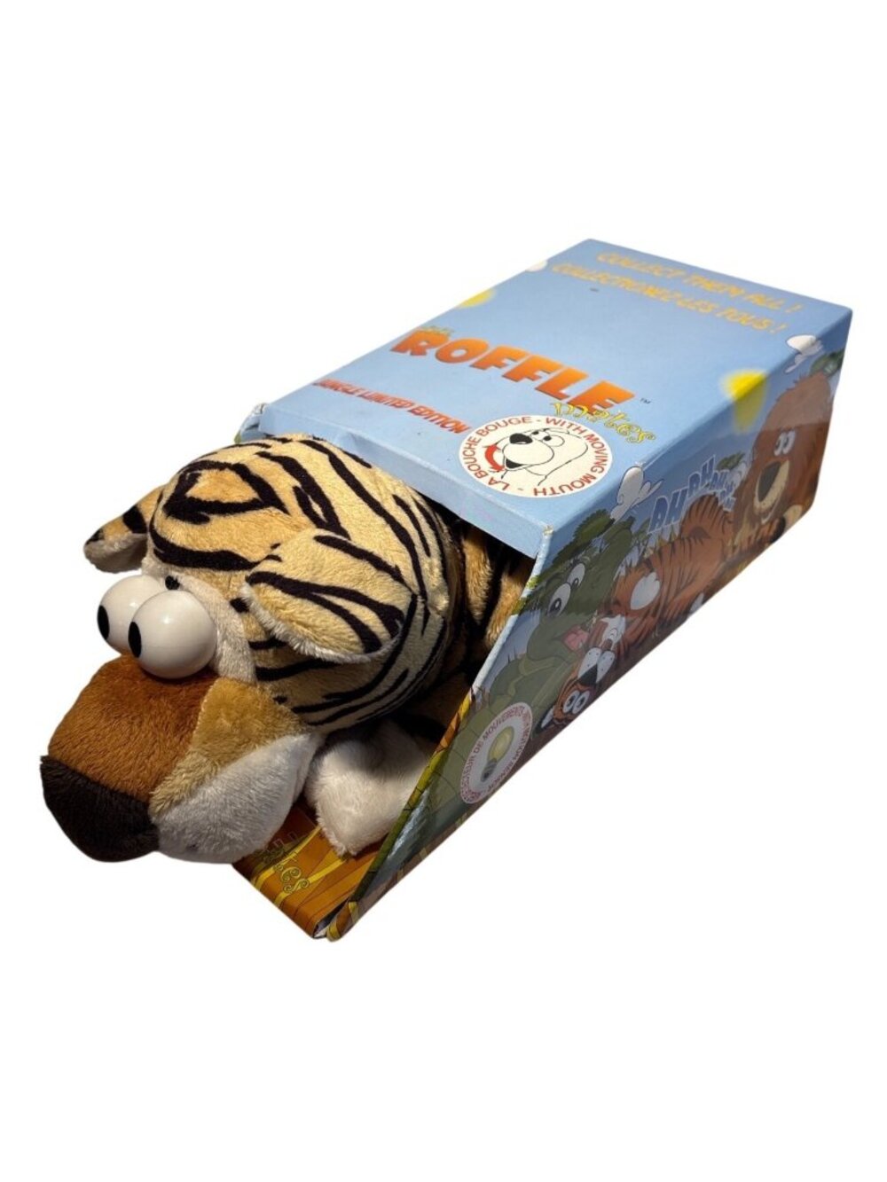 The Roffle Mates Jungle Limited Edition Tiger Plush With Motion Sensors